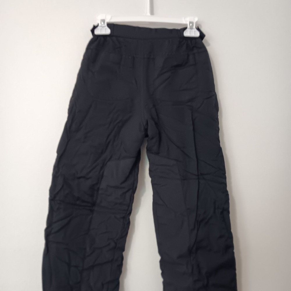 Childrens Place Kids Snow Pants Size 6 Black Adjustable Waist Insulated Winter - Picture 2 of 6